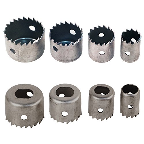 Malayas® 16 tlg Lochsäge set Lochsägesatz 19-127mm Bohrkrone Dosenbohrer Lochkreissäge im Koffer Kreisschneider Runde Bohrer präzise Glatte Saubere Löcher Werkzeug für Holz Plastik Gipskartonplatten - 4