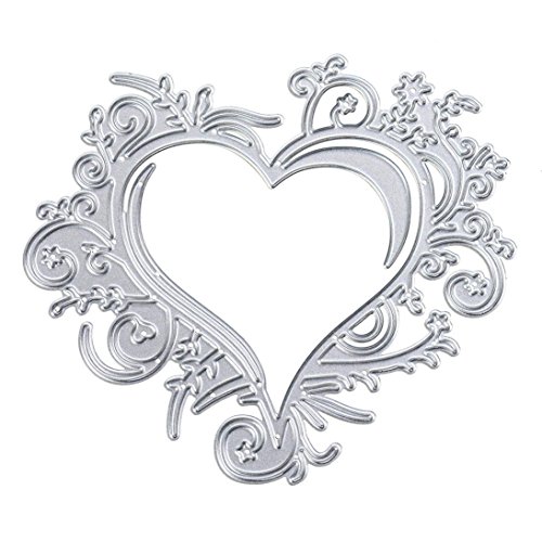 VENMO Metall Schneiden stirbt Schablonen DIY Scrapbooking Prägepapier Karten Album Tagebuch Schablone （14 Muster） (J)