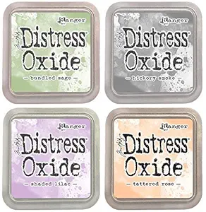 Tim Holtz Ranger Distress Oxide Ink Bundle A - Four 3