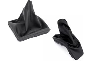 PROMO LINK Astra H Schaltsack Schaltmanschette Handbremssack Handbremse Eko Leder Manschette