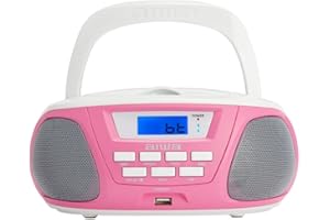 BOOMBOX RADIOODTWARZACZ CD/MP3, USB, BT - AIWA BBTU-300PK