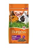 Burgess Excel Guinea Pig Nuggets Blackcurrant and Oregano 2kg (pack of 2)