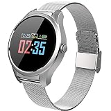 Qi Tai- Runder Farbbildschirm-intelligentes Armband-Sportuhr-Blutdruck-Herzfrequenz-Multifunktionsschrittzähler Wasserdichte Männer und Frauen-Armbanduhr-Blutsauerstoff-Herzschlag-Schlaf-Überwachung ä