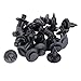 Produktbild 20 stücke Auto Motorrad Verkleidung Clips Nieten Fit Für 6mm 8mm Loch Fastener Panel Schwarz Neue Drop Verschiffen