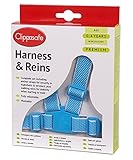 Clippasafe Harness Easy Wash (Blue / White)