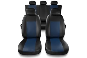 Mossa Housses de siège adaptées pour Dacia Duster I, II (2010-2019) - Housse Siege Voiture universelles - Couverture Siege - CM-BL