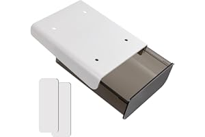 JIZIYRUO 1 Pc Under Desk Drawers, Self-adhesive Hanging Pencil Drawer, Self-Adhesive Pop-up Hidden Under Desk Storage Box Desktop Organizer Drawer Tray for Home and Office (Black)