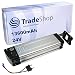 Produktbild Trade-Shop 13200mAh 24V (26V) 316Wh Silver Fish Akku eBike / Pedelec / Elektrofahrrad ersetzt XH259-10J, BCB22413HS, AluRex, Trio, Samsung SDI, Yuntong, ZhenLong, Phylion (Panasonic Zellen UR18650AA, 2A Ladegerät, Schlüssel)