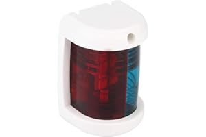 KIMISS 12V LED Mini feu de signal de navigation pour Marine Yacht bicolore Vert/Rouge