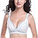 HOEREV Cotton Soft Nursing Maternity Non-wired Breast Feeding Bra
