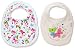 Pumpkin Patch Unisex Baby 2 Pack Bibs Neckerchief, Clean White, One Size