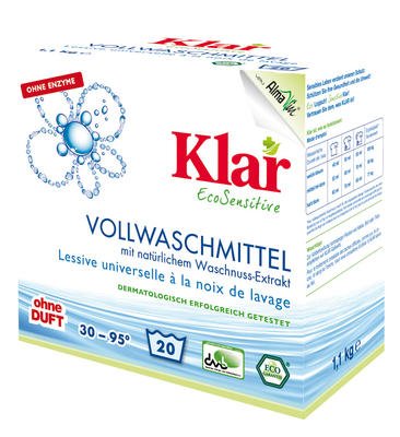 Klar Soapnut Laundry Powder (fragrance-free)