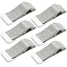 Produktbild 6er-Pack Türstopper, Oria Robuster Türkeil Flexible Rutschfester Gummi Tür Stopper mit Halterung für Büro und Haushalt, Babyzimmer, Schiebetüren, Fenster & Küche
