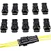 Price comparison product image 10 Pcs 3 Pin Way Superseal Waterproof Electrical Terminal Wire Connector Plug for Car Motorcycle Scooter Auto Truck Marine for for 0.3-0.5mm² Wire