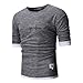 Produktbild JKLEUTRW T Shirt Herren, Mode Männer Atmungsaktiv T Shirt Print Kurzarm Casual Tops Bluse Freizeit Training Muskelshirts Funktionsshirts Print KurzäRmliges