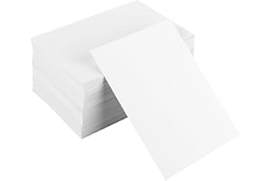 ELTHMPR Blanko Postkarten weiß A6 Leere Karten zum Gestalten - 200 Stück Blanko 250g/m² Karten Papier zum Selbstgestalten 14,8 * 10,5 cm Postkarte Selbst Gestalten Kartenrohlinge für Grußkarten Aquarell DIY