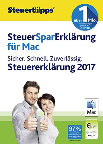 Preisvergleich Produktbild Akademische Arbeitsgemeinschaft SteuerSparErklärung 2018 I für Steuerjahr 2017 I Mac Download