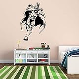 Die Abziehbilder bestehen aus hochwertigem Vinyl und sind matt - so wirken sie fast an der Wand gemalt. Sie sind abnehmbar und beschädigen die Wand nach der Entfernung nicht.Kindersicherheit - Alle unsere Abziehbilder sind völlig ungiftig und enthalten keine Chemikalien, die Ihre Gesundheit beeinträchtigen könnten.