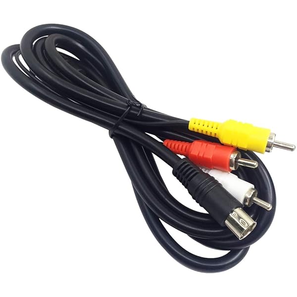 Cabo Av Rca Audio Video Mega Drive 1 E 2 Sega - Foto 9