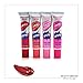 24 x LIQUID LIPSTICK SET 4 DIFFERENT FLAVOURS DISPLAY BOX Wholesale UK