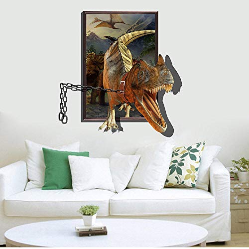 Preisvergleich Produktbild KXCTQ Kinderzimmer Wandaufkleber_3D Dreidimensionale Wandbilder Lei Long Jian Long Jialong Schlafzimmer Home Persönlichkeit Aufkleber 70 cm * 70 cm