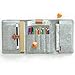 Price comparison product image Lucky Sign Pencil case sketches multifunctional Pad case made felt, B6+ - Gray