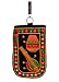 Purpledip Designer Mobile-phone Pouch Cover with Purse Pocket and Sari Hook for Women: Rich Embroidery in Traditional Indian Style (10608) RS.275.00