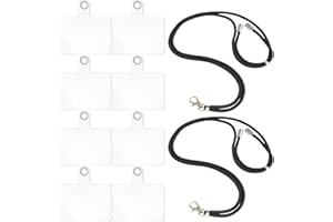 KQNM KQN 2 Piezas Cuerda Para Movil, Con 8 Parches De Almohadilla Adhesiva Cordón Para El Teléfono Inteligente, Smartphone Correa De Muñeca Correa De Cuello Para La Mayoría De Los Teléfonos Inteligentes