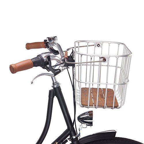 BROOKS England Ltd. Gepäckträgertaschen Basket, Silver, One Size, BB003 A00003 - 2