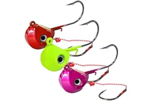 TUATA Anzuelo de cabeza giratoria Tenya