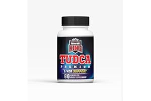 GENERIC Liver Support, Pure Tauroursodeoxycholic Acid (TUDCA) 60 Capsules Nutrition King