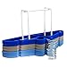 Produktbild Kleiderbügel Veranstalter Rack leicht stabile Kunststoff Kleiderbügel Caddy Aufbewahrung Halter Stacker für Closet & minimieren Raum Kosten Wäscheservice Zimmer Trocknen Rack (weiß) a