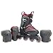 Produktbild K2 Mädchen Inline Skate Marlee Pro Pack Schwarz/Grau/Rot S (29-34)
