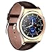 Lucoo Fashion Waterproof X10 Bluetooth 4.0 Heart Rate Monitor Smart Watch MTK2502C Fitness Tracker Siri (Gold) RS.11926.00