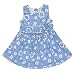 New 4 New Blue Cotton Frocks For Girls( Pack Of 1) RS.299.00