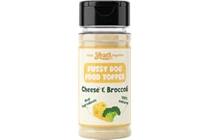YEARS Dog Food Toppers for Fussy Eaters | Cheese & Broccoli | Grain Free Powdered Appetite Stimulant for Dogs