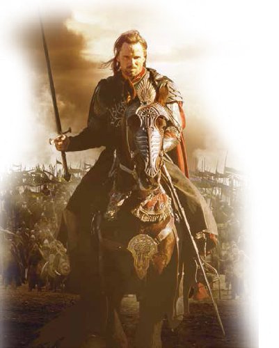 Schwert Anduril Herr der Ringe Filmreplik Dekoschwert Flamme des Westens Nachbildung mit Wandplatte 134 cm - 3