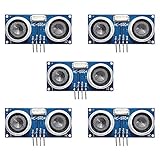 El paquete incluye: 5 x HC-SR04 módulo de sensor ultrasónico; Tamaño: 45x20x15mm (1.8x0.8x0.6inch).