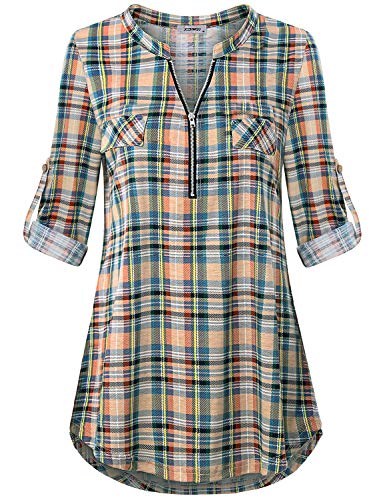 Plaid Tunic