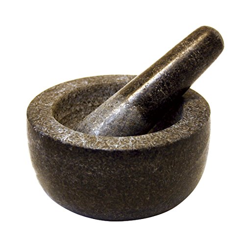 Steinmörser mit Stößel (Ø 13cm, Höhe 7 cm)