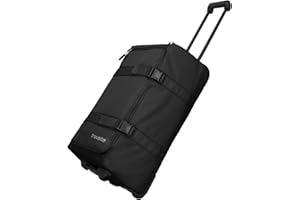 travelite Bolsa de Viaje Trolley de tamaño Mediano con Ruedas, práctica Bolsa de Viaje con Ruedas para Vacaciones y Deportes, 68 cm, 65 litros