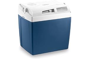 Mobicool ME24 - Nevera Eléctrica Portátil, 23 l, Mini Nevera para Coche, camión, Barco y Autocaravana, 12 y 230 V, Azul
