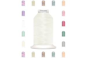 ‎NÄHMIT Nähmit - Gütermann Bulky Lock 80 Bauschgarn 1000m Rolle Overlockgarn (03-111)