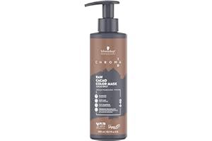 Schwarzkopf Professional CHROMA ID Masque De Couleur Semi Permanent Mix Tone Color System Tonifiant Rafraîchissant Soin Intense Conditionnement Profond Formule Vegan 6-46 Cacao Brut 300 ml