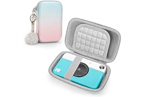 YINKE Estuche para Kodak Printomatic/Mini 2 / Smile & Polaroid Snap/Snap Touch, Funda Protectora de Bolsa Dura de EVA