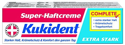 Preisvergleich Produktbild Kukident Super-Haftcreme Extra Stark Complete - 40ml - 2x
