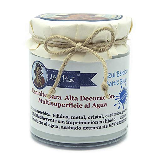 Mary Paint 250/00125 Pintura al Agua Azul 250 ml