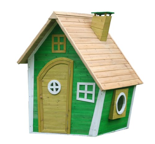 Whacky Ranch Wooden Playhouse Pre Painted Play House