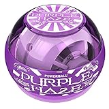 POWER BALL Purple Haze 250hz Gyroscope Exerciser, Wrist & Grip Strengthener For Forearm Pain, Carpal Tunnel Relief, Numb Hands & Broken Arm