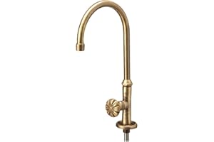 BELFER Rubinetto in ottone 36x22 cm, BEL-FER codice RUB/009 per fontane